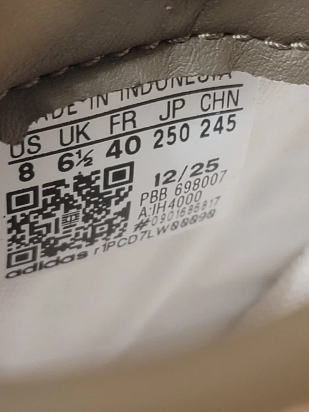 adidas shipping used model